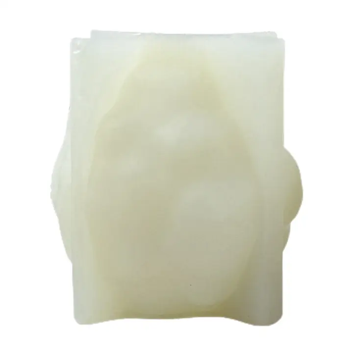 Molde de vela de silicona de huevo de conejo tallado, jabón de animales de dibujos animados 3D, yeso epoxi, hacer Chocolate DIY, cubo de hielo, regalo de vacaciones - 1