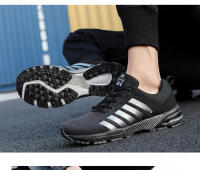 Zapatillas de correr transpirables para hombre, zapatos informales antideslizantes de gran tamaño, cómodos para caminar y trotar, Unisex - details 16