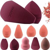 Esponja de maquillaje nueva de moda a la venta, doble uso, húmeda y seca, suave, para base, difuminadora, borla cosmética, accesorio de belleza - details 0