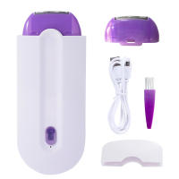 Afeitadora Eléctrica Inalámbrica de Touch Start Recargable, Sin Cable, Afeitadora de Acero Inoxidable para Cuerpo Completo Ideal para Mujeres - details 8