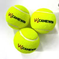 CAMEWIN-accesorios de tenis profesionales de goma de fibra de alta elasticidad, pelotas de juego de entrenamiento de competición, duraderas para exteriores, 3 uds. - details 2
