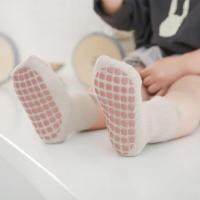 Calcetines de algodón para bebé, medias antideslizantes para Primavera y Otoño, 5 pares, 5 uds., 2024 - details 2