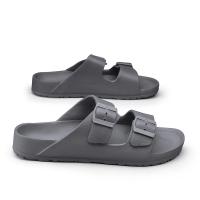 Zapatillas deslizantes suaves ajustables de verano para hombre, zapatillas planas de EVA, zapatillas antideslizantes ligeras, envío triangular - details 5