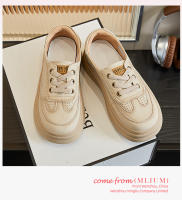 Zapatos blancos pequeños de mujer, primavera-verano 2025, nuevo estilo étnico retro, zapatos de junta de mujer, zapatos casuales de mujer - details 9