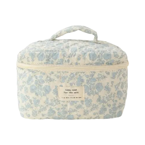 Bolsa de Maquillaje Acolchada de 3 Piezas Bolsa Grande para Cosméticos - 1