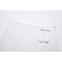 BUNO-Chaleco con lazo y espalda descubierta para mujer, Top calado sin mangas con cuello Halter, falda ajustada elegante, camisetas sin mangas femeninas Y2k, Top corto para oficina - details 33