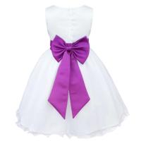 Elegante Vestido de Princesa de Tul con Flores Perfecto para Paredas, Bodas, Fiestas de Cumpleaños, Baile Formnal Tutu para Damas de Honor - details 41