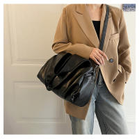 Bolso de gran capacidad de las mujeres de la primavera nueva moda simple retro bolso de mano nicho bolso de hombro - details 4