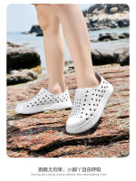 Nuevo Baotou zapatos de agujero para niños sandalias casuales de playa hueca transpirable de suela gruesa antideslizante de secado rápido uso exterior zapatos de moda - details 17