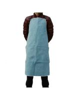 Delantales de soldadura, protección térmica, ropa de trabajo, cuero de vaca, aislamiento térmico, delantal protector - details 1