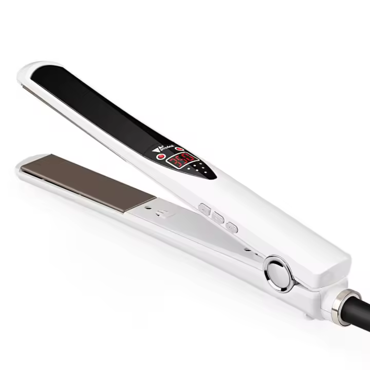 Estilizador de Cabello de Titanio de Alta Temperatura Liso y rizado Voltaje Dual Certificado CE - 1