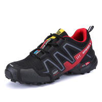 Zapatos de senderismo impermeables para hombre, calzado ligero y cómodo de cuero, antideslizante para caminar - details 0