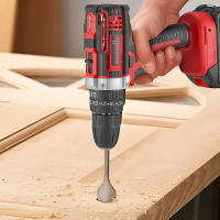 ONEVAN-taladro de impacto eléctrico de 500W, martillo, taladro de 38N.M, destornillador inalámbrico, herramientas eléctricas para carpintería, juego de pines de batería Makita - details 6