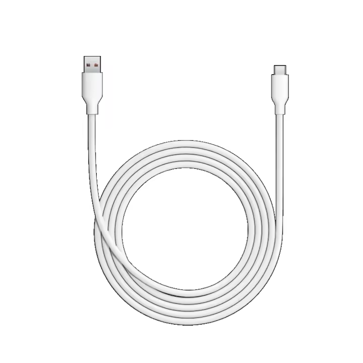 Cable de datos de carga rápida de silicona para Xiaomi 6A, 2 m (A-C) Carga rápida de 120 W - 1
