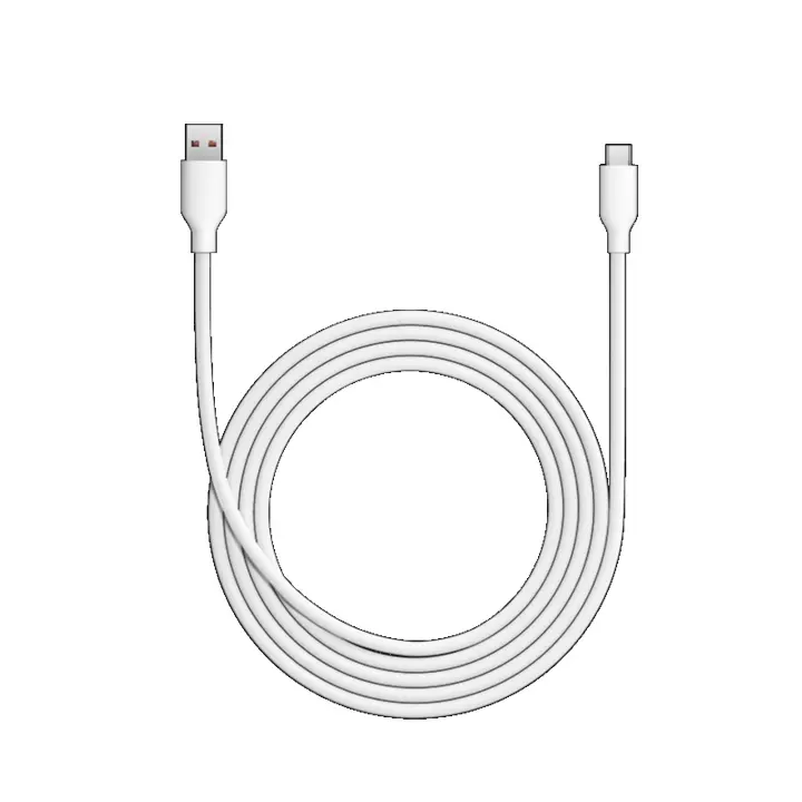 Cable de datos de carga rápida de silicona para Xiaomi 6A, 2 m (A-C) Carga rápida de 120 W - 1