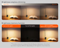 Baseus-Lámpara LED de escritorio con protección para los ojos, luz regulable para oficina, plegable, inteligente, adaptable, para lectura - details 18