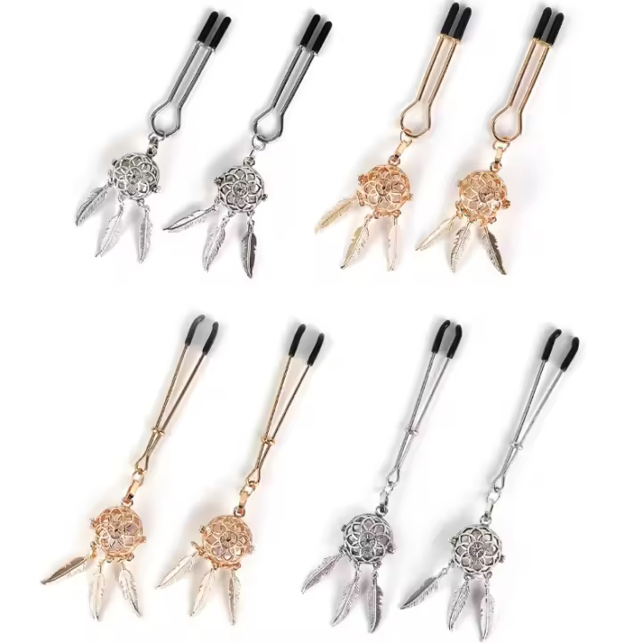 Pinzas luminosas para pezones 4 estilos 8 piezas Juguetes sexuales para parejas Herramientas para coqueteo de parejas Joyería para el cuerpo Decoración de perlas rojas Abrazadera para el cuerpo no perforada Abrazadera para el cuerpo a presión ajustable An - 1
