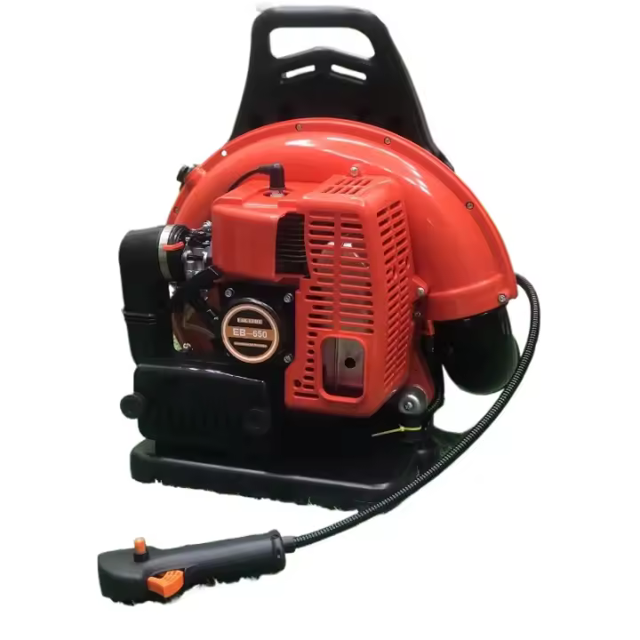 Soplador de hojas inalámbrico de 63,3cc, soplador de aire de gasolina de dos tiempos para jardín, mochila, herramientas de alta potencia, recolector de polvo, equipo agrícola EB650 - 1
