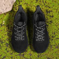 Zapatillas de Correr Antideslizantes de Cuero Nubuck Calzado Deportivo Casual para Hombres - details 1