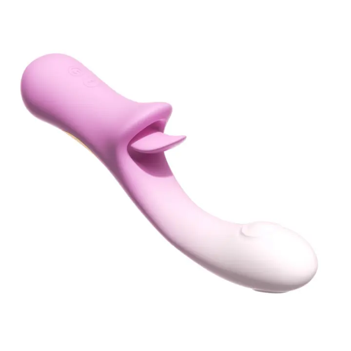 Juguetes sexuales, lengua lamiendo pat vibrador masturbación orgasmo artefacto juguetes sexuales femenino adulto - 1
