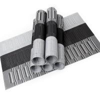 Mantel individual de PVC, antideslizante, resistente al desgaste, lavable, resistente al calor, fácil de guardar, 30x45 cm - details 8