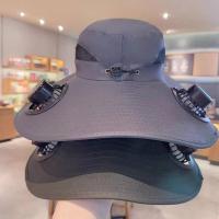 Power, para hombres y mujeres, 2 ventiladores solares y carga USB, gorra con ventilador, sombrero para el sol - details 8