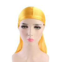 Durag de Seda para Hombres Larguísima Cola de Pelo Bandana Accesorio de Cabeca de Biker - details 4