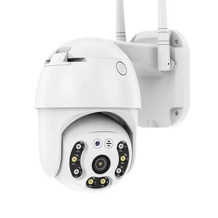 Cámara de Seguridad Inalámbrica Ultra HD 5MP Vigilancia Dual Luz para Exteriores Visión Nocturna - 1