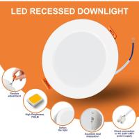 Downlight LED Empotrable Regulable Redondo, 7W 700LM, Blanco Natural(4000K), Corte 95-105mm, Foco Empotrable LED - details 12