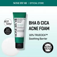 SOME BY MI AHA BHA PHA Espuma transparente para acné milagrosa de 30 días – 3.38 oz, 100 ml – Limpiador con ácido salicílico para exfoliación y control de sebo – Jabón facial suave para acné para una piel suave y clara - Cuidado de la piel coreano - details 1