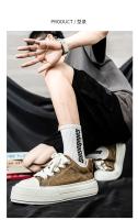 Zapatillas de Lona Negras para Hombres Primavera 2025 Estilo Casual Versátil para Estudiantes - details 5