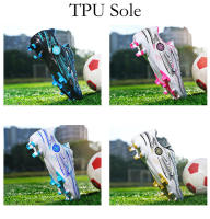Zapatos de fútbol para niños FG/TF, botas de fútbol escolares, tacos para niños y niñas, zapatillas de deporte para césped, calzado deportivo de entrenamiento atlético al aire libre - details 6