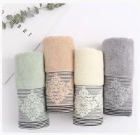 Toalla Jacquard de algodón puro de 4 piezas, toalla facial diaria para el hogar, toalla de mano, toalla facial de 35 cm * 75 cm - details 1