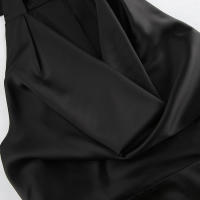 Vestido elegante de moda con cuello oscilante y cuello Halter, novedad de verano, vestido ceñido de satén con cintura ajustada - details 17