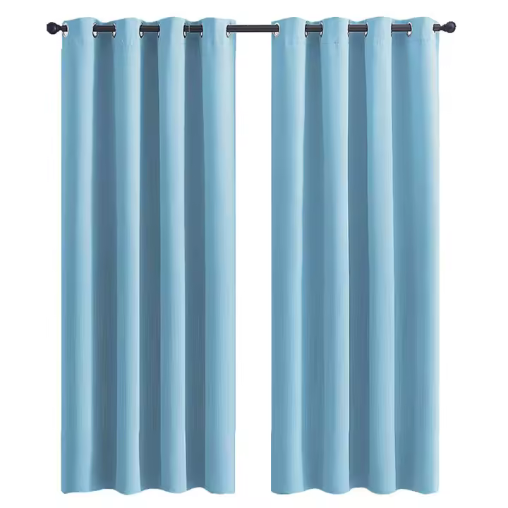 Cortinas opacas para dormitorio, Panel de cortina, diseño Aero superior cómodo, largo hasta el suelo - 1