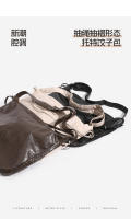 Bolso Cruzado de Gran Capacidad Diseño Plisado en Forma de Cordón Método de Espalda Múltiple - details 2