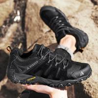 Zapatos de Senderismo para Hombres HikeUp Zapatillas Tácticas de Cuero de Ante - details 24
