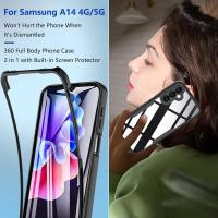 Protector de pantalla de cuerpo completo 360, funda transparente para Samsung Galaxy A05 A05S A15 A25 A35 A55 A06 A16, funda de teléfono a prueba de golpes - details 6