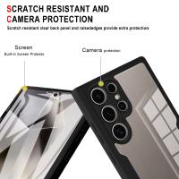 Funda protectora 360 de doble cara para Samsung S25 Ultra, S24, S23 FE, S22 Plus, S21, A14, A34, A54, A15, A16, A35, A55, A05S - details 4
