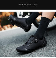 Zapatillas de ciclismo Unisex de marca para hombre, zapatos para bicicleta de carreras, zapatillas de bicicleta de velocidad con bloqueo automático, zapatos para mujer, bicicleta de montaña Spd Mtb - details 3