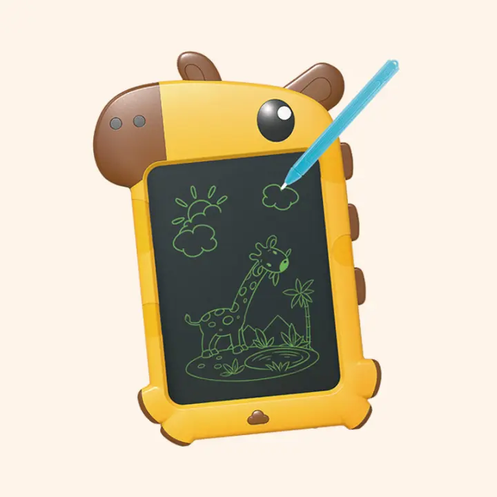 Tableta de escritura LCD para niños, tablero de dibujo educativo Montessori, pizarra mágica de dibujos animados para estudiantes, regalo de Navidad, 8,5 - 1