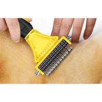Cepillo de Aseo de Acero Inoxidable para Mascotas Recogedor de Pelo para Perros y Gatos - details 11