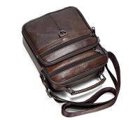 Bolsos de mensajero de moda novedosa para hombre, bolsos de cuero auténtico para hombre, bolso cruzado de marca de lujo para hombre, bolso de hombro para Mini Pad para niño - details 43