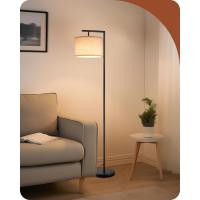 Pantalla de Lino Beige, Casquillo E27, Compatible con Varias Bombillas, 160cm Lámpara de Arco Negra con Pantalla Ajustable para Dormitorio, Salón, Oficina - details 7