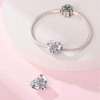 Abalorio Original de Plata de Ley 925 para mujer, abalorio de alta calidad adecuado para pulsera DIY, cuentas de amor para el Día de San Valentín, regalos de joyería para fiesta, nuevo - details 32
