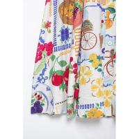 Conjunto Elegante de Dos Piezas para Mujer TRAFZA Top Mini con Correa Impresa - details 20