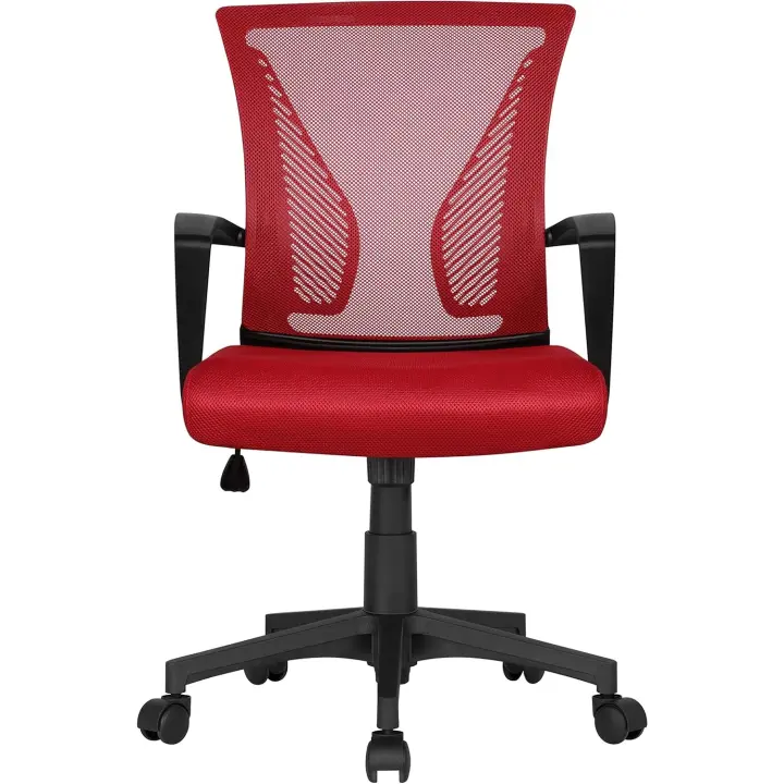 Oficina con Ruedas Regulable en Altura Múlti Color Malla con Función Mecedora Escritorio Despacho Estudio - 1