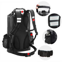 Mochila de natación de gran capacidad para hombre, bolso de hombro impermeable de PVC, ideal para senderismo, kayak, río, Trekking, 20l - details 2