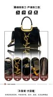 Bolso de mano portátil de gran capacidad de gran calidad marca Hong Kong2025Nueva bolsa de mensajero de hombro de viaje a juego de estilo occidental - details 3