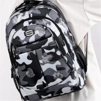 Nueva mochila escolar para niños, mochila de nailon de gran capacidad para estudiantes, mochila de viaje para adolescentes, niños y niñas, para acampar al aire libre - details 6